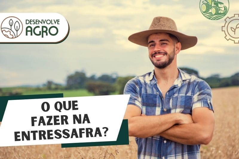 Entressafra no Agronegócio - Imagem de produtor rural na sua propriedade