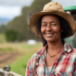 Gestão de mão de obra no campo - Imagem de trabalhadora rural em uma propriedade do agronegócio