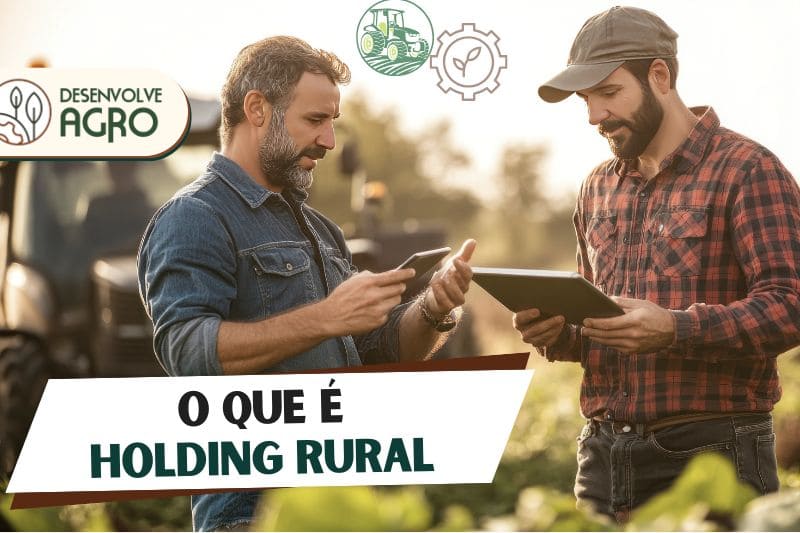 Holding rural - Imagem de produtor rural e contador especialistas em holdings rurais