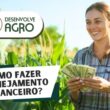 Planejamento financeiro no agronegócio - Imagem de produtora rural contando cédulas de dinheiro