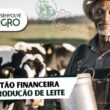 Gestão financeira para pequenos produtores de leite - Imagem de homem na lida na pecuária leiteira