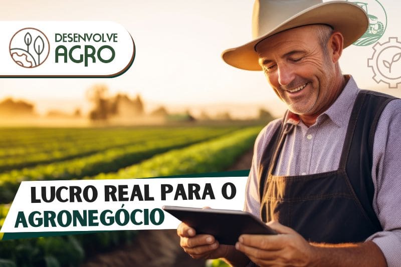 Lucro Real para o agronegócio - Imagem de produtor rural calculando a tributação da sua fazenda